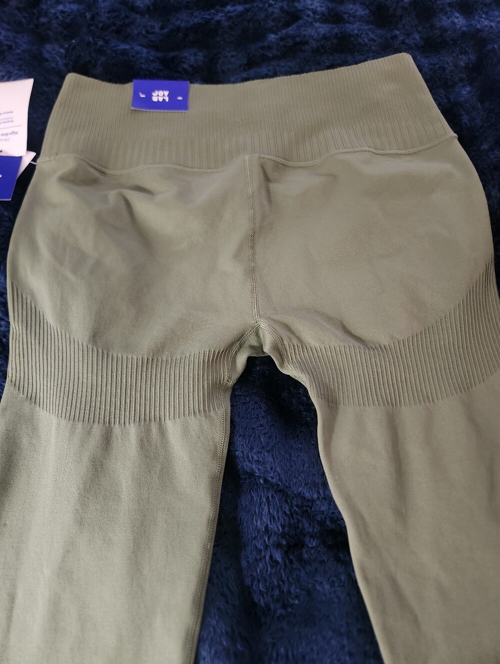 JoyLab Olive Ribbed Leggings - Picture 10 of 10
